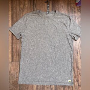 Vuori Heather Gray Short Sleeve Tee